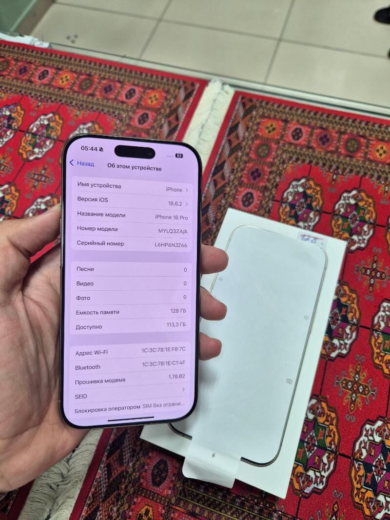 iphone 16pro 2sim - Ашхабад - img 3