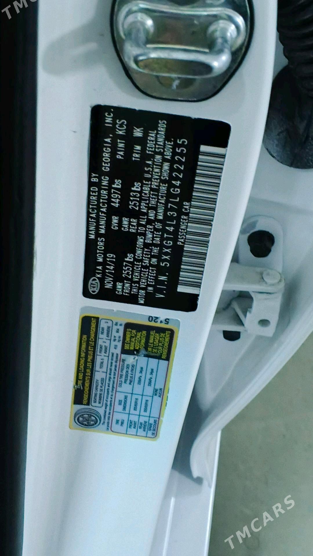 Kia Optima 2019 - 190 000 TMT - Aşgabat - img 8