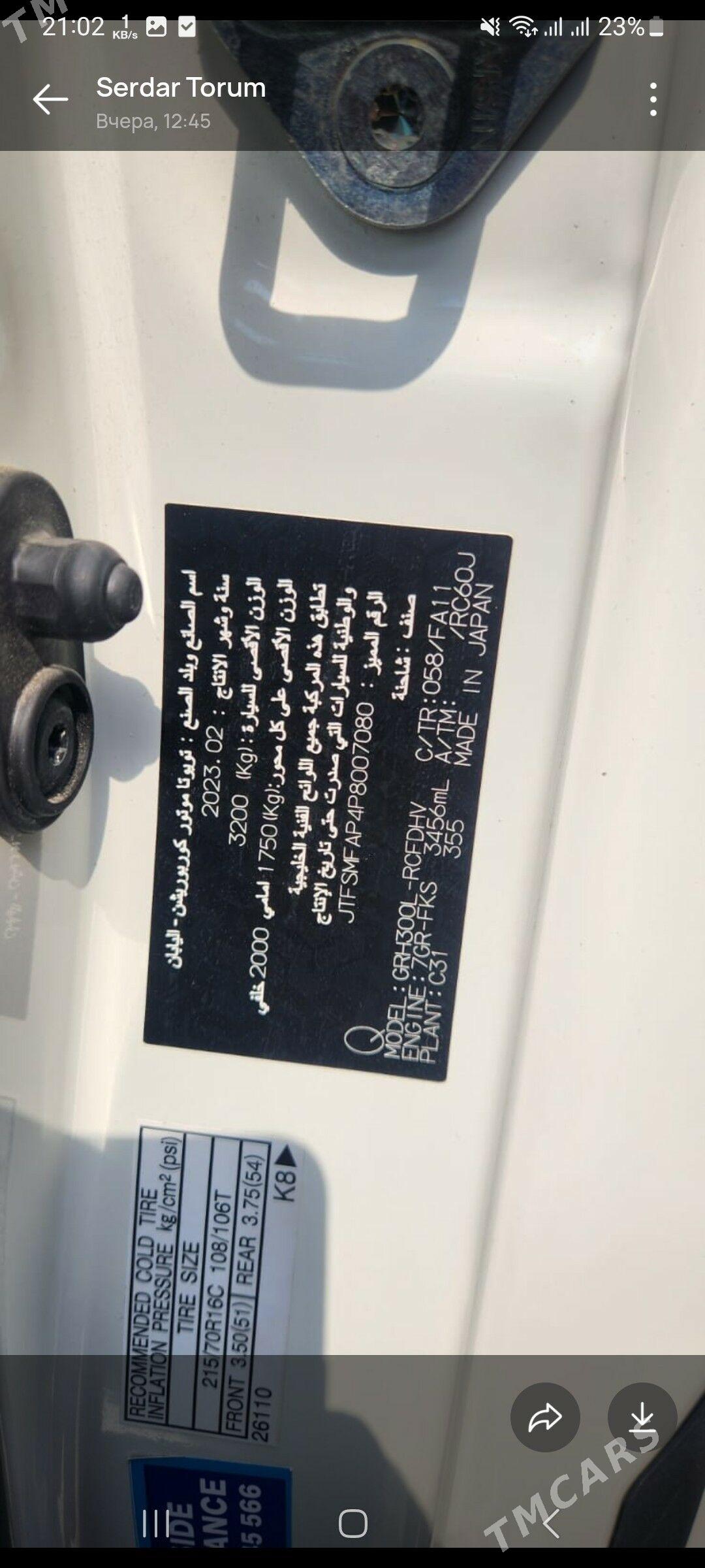 Toyota Hiace 2023 - 550 000 TMT - Мары - img 4