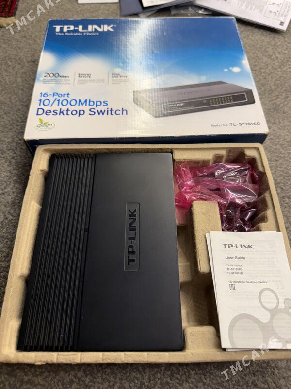 TP- LINK 16 Port Switch - Ашхабад - img 3