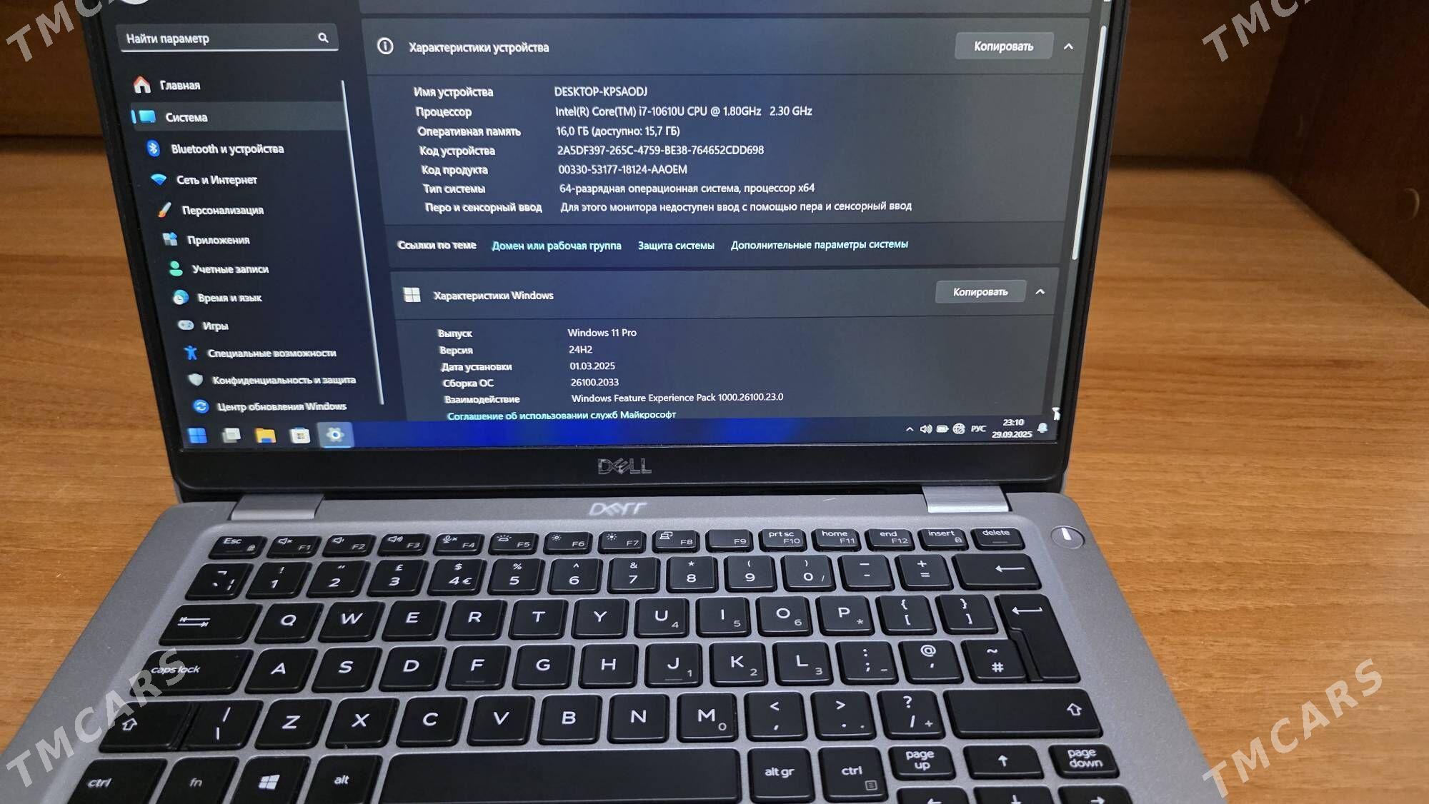 Dell i7 10  16/512 notebook - Ашхабад - img 3