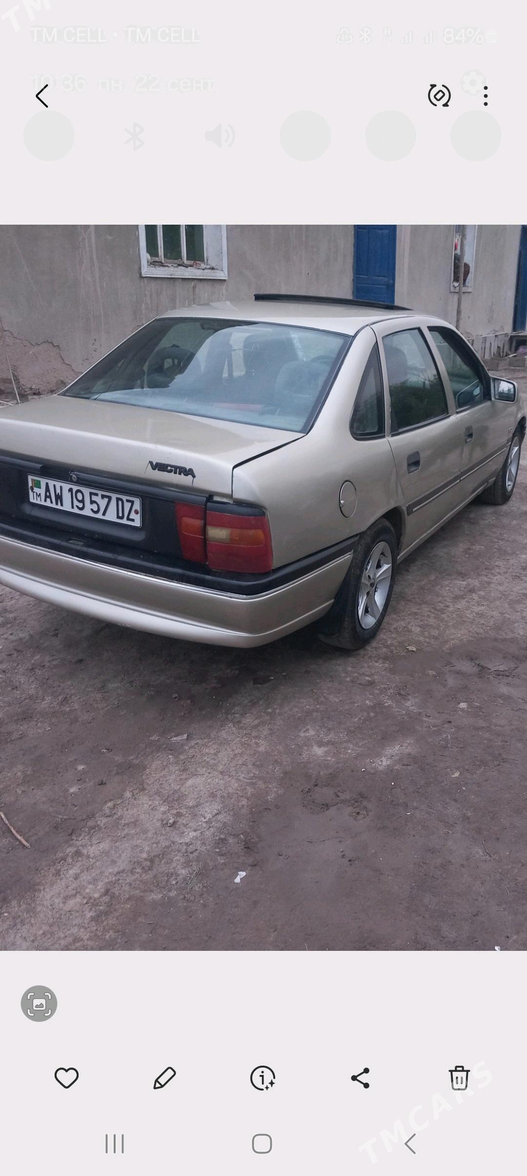 Opel Vectra 1993 - 40 000 TMT - Кёнеургенч - img 3