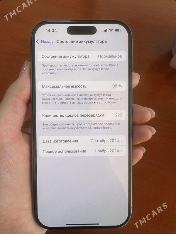iPhone 16 pro - Ашхабад - img 4