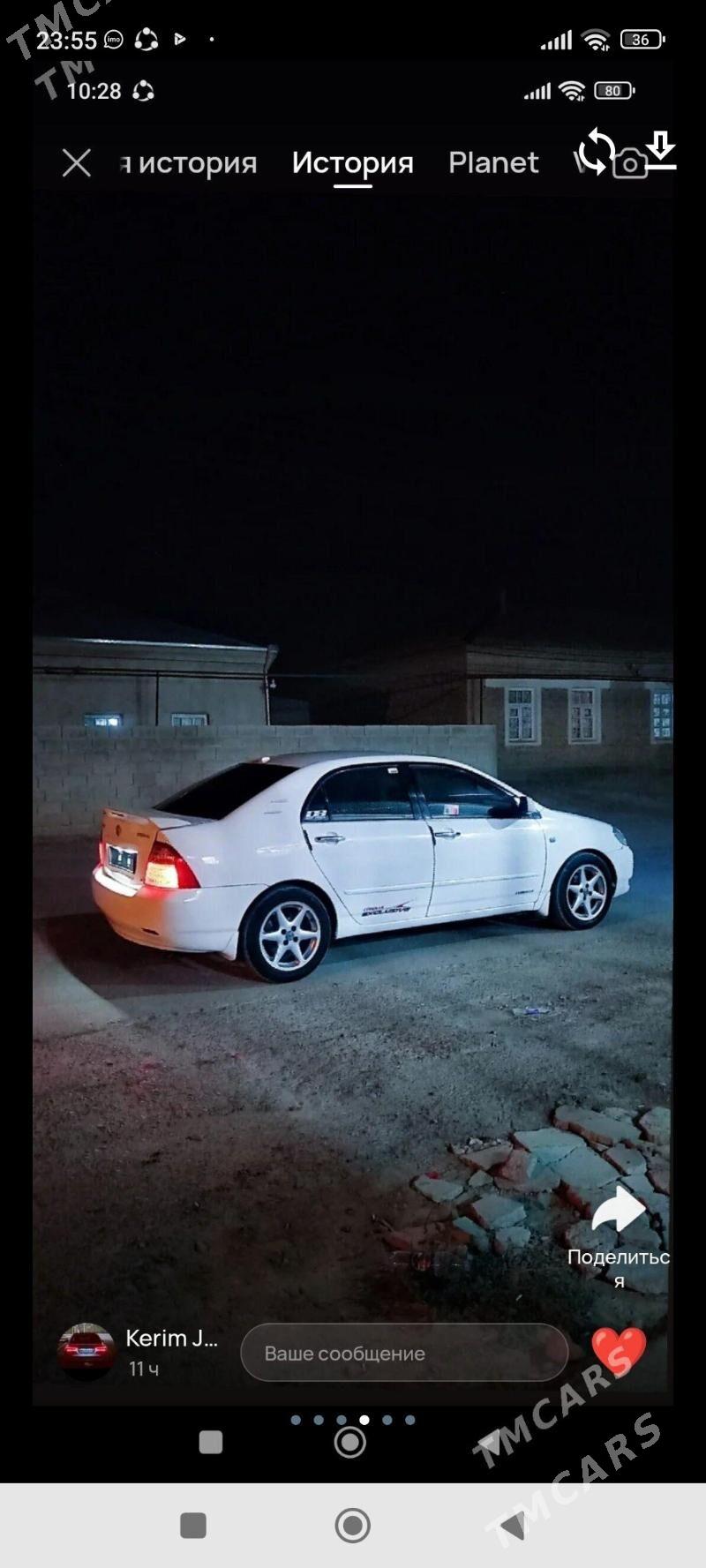 Toyota Corolla 2003 - 115 000 TMT - Бахарден - img 4