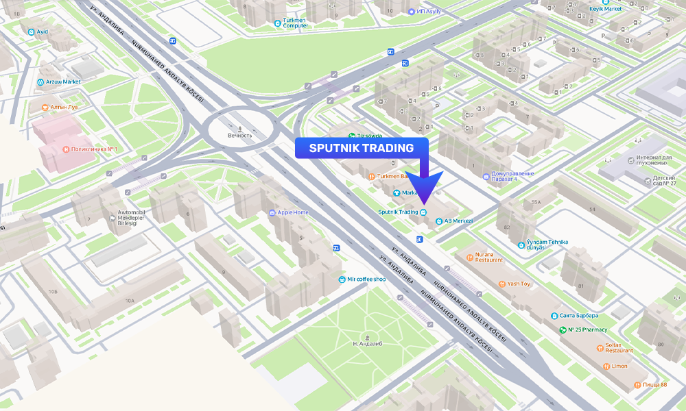 Sputnik Trading Map Location