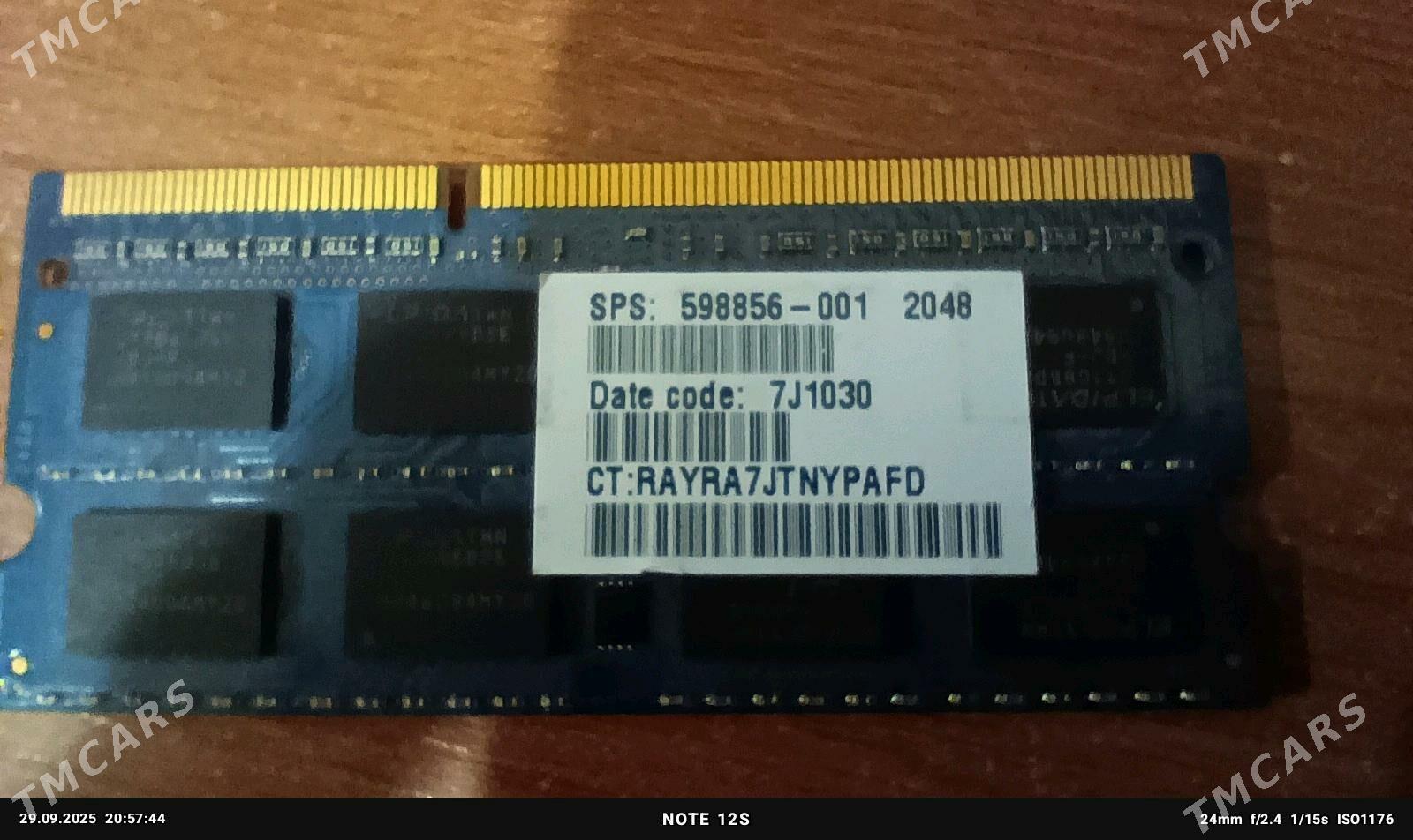 Ram DDR3 2Gb  2 sany - ул. Туркменбаши шаёлы (Ленина) - img 4