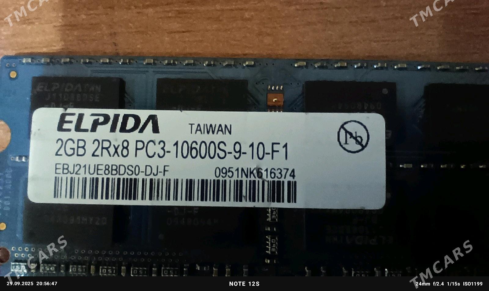 Ram DDR3 2Gb  2 sany - ул. Туркменбаши шаёлы (Ленина) - img 5