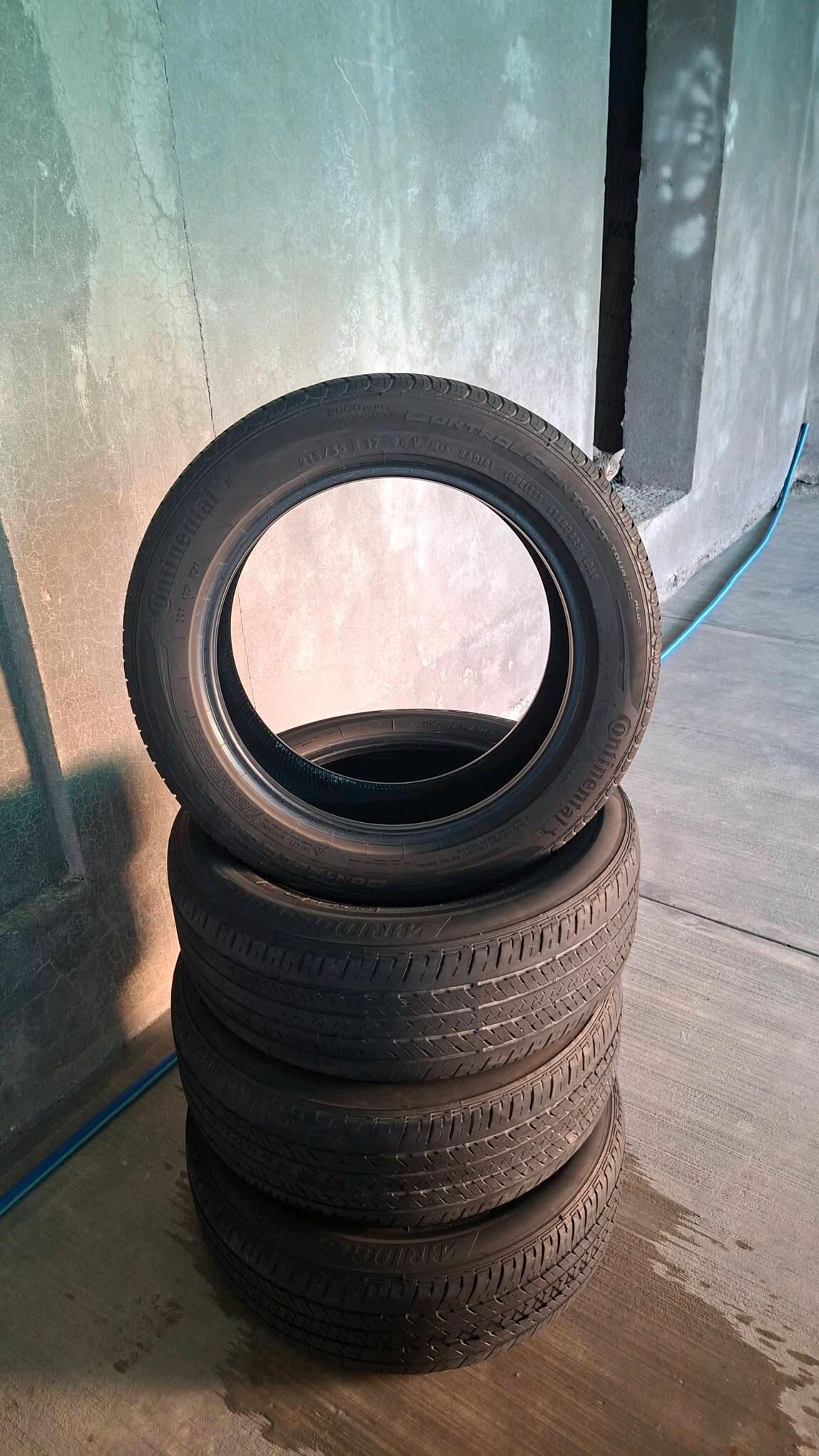 BRIDGESTONE 215/55/17 700 TMT - Гёкдепе - img 3