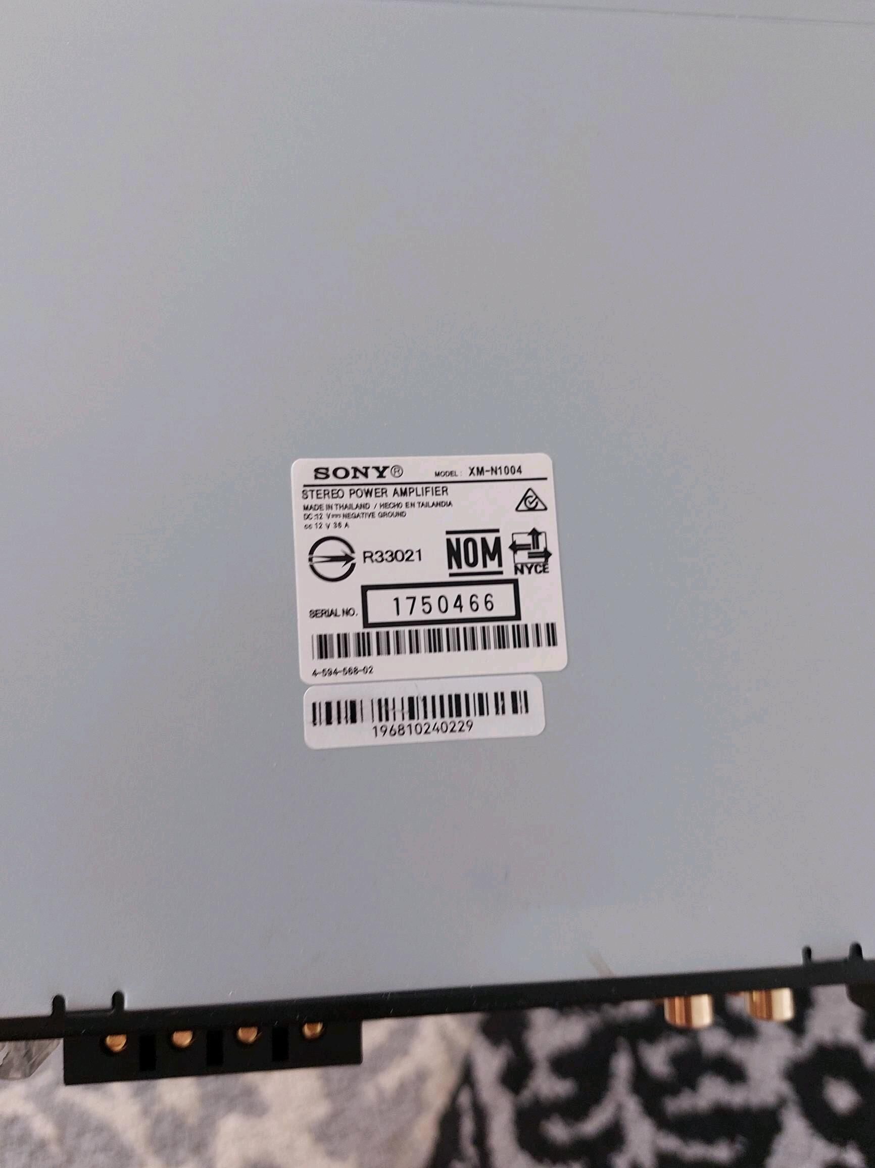 Sony xplod usulitel 1 500 TMT - Ашхабад - img 1