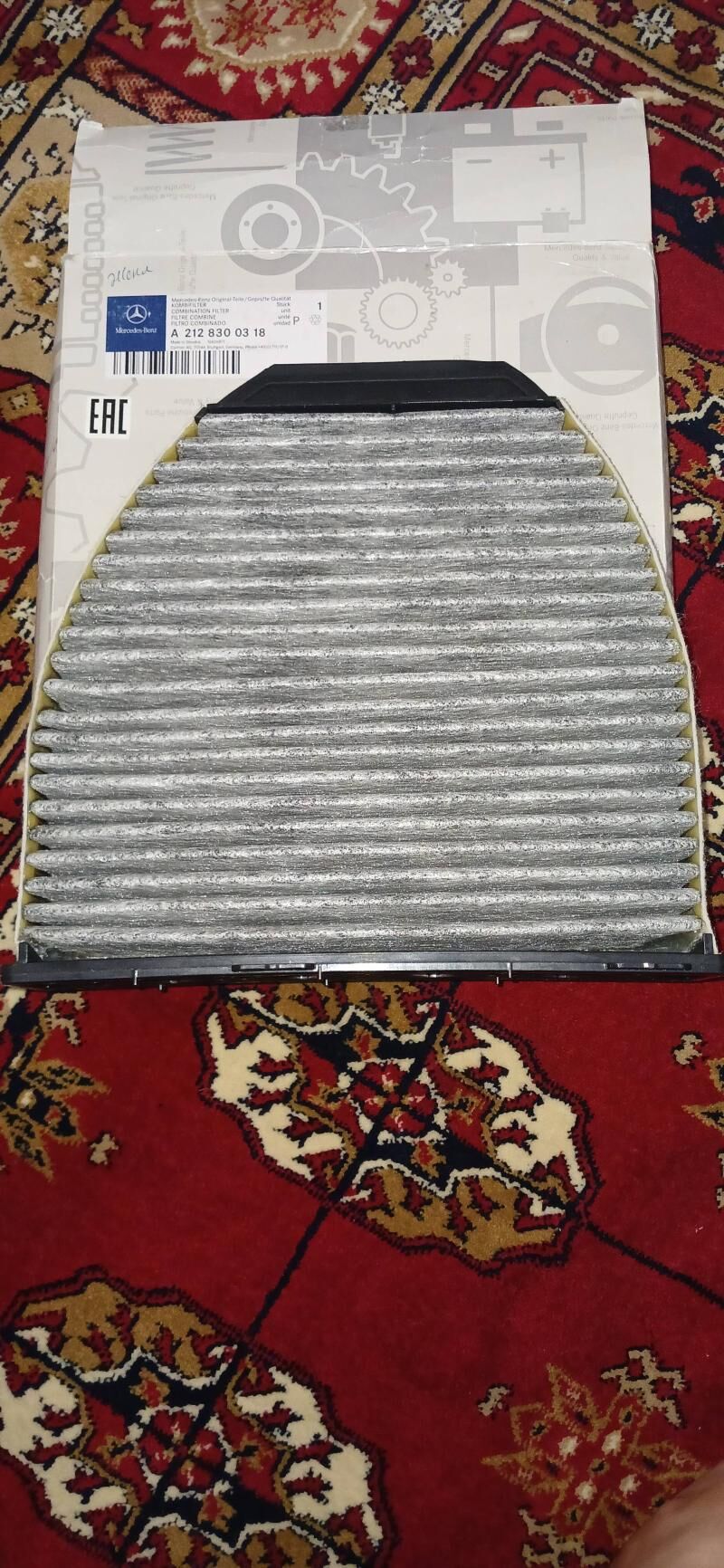 MERCEDES-BENZ FILTER ORIGINAL KOMPANIÝA 800 TMT - Гаудан "Б" - img 4