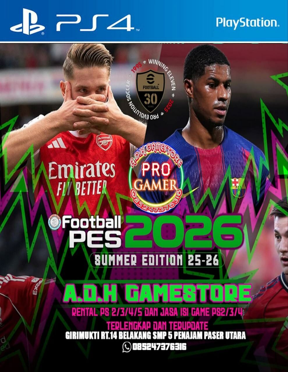 ps4 PES 2026 patch ps3 - Ашхабад - img 3