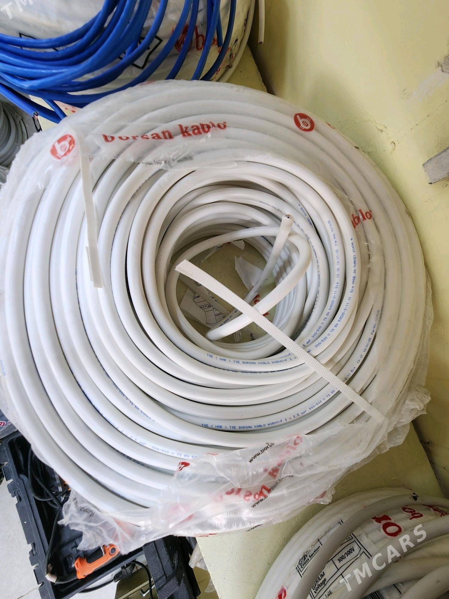 kabel 2x2,5 BORSAN ORGINAL  - Aşgabat - img 1