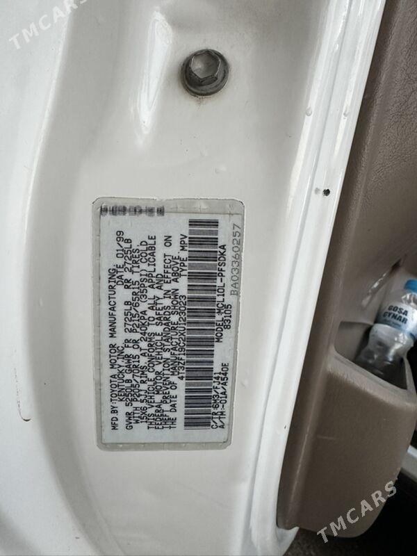 Toyota Sienna 1999 - 200 000 TMT - Aşgabat - img 2