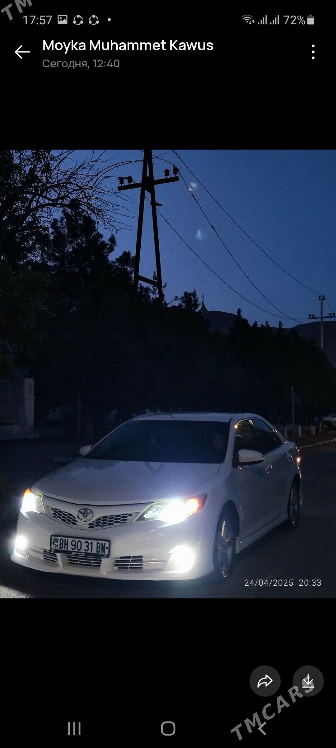 Toyota Camry 2012 - 250 000 TMT - Балканабат - img 4