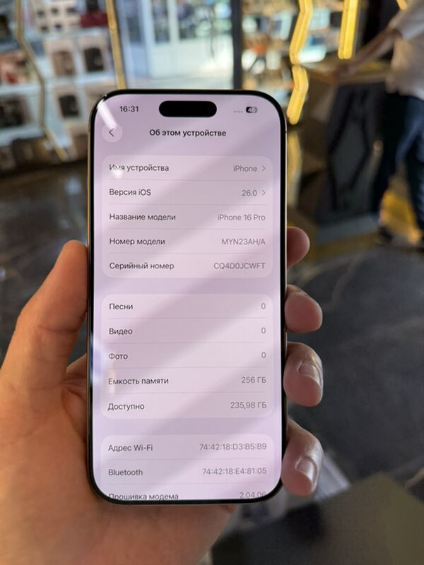 iPhone 16 Pro 256GB - Aşgabat - img 5