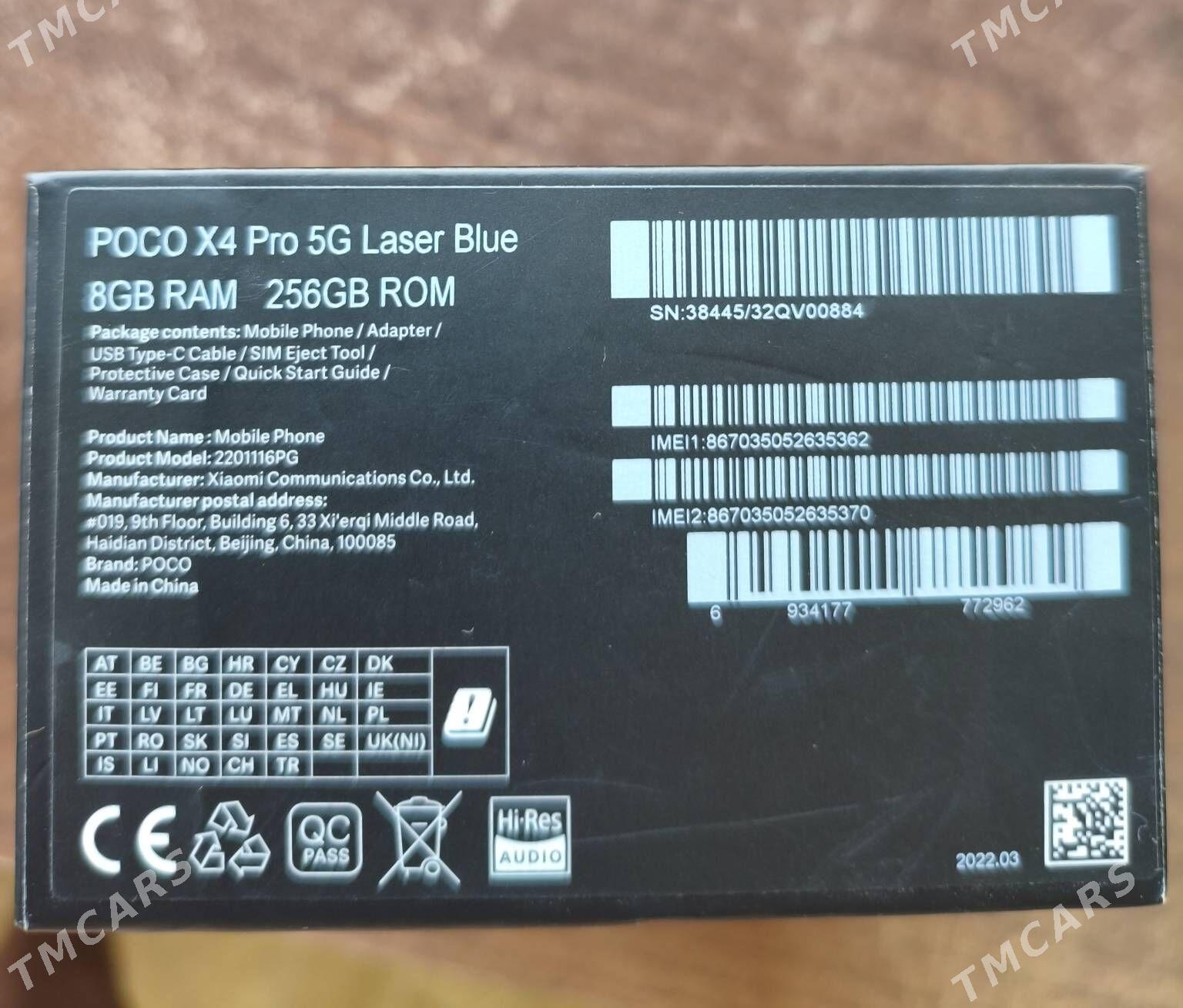 POCO X4 PRO 5G 8gb/256gb - Ашхабад - img 9