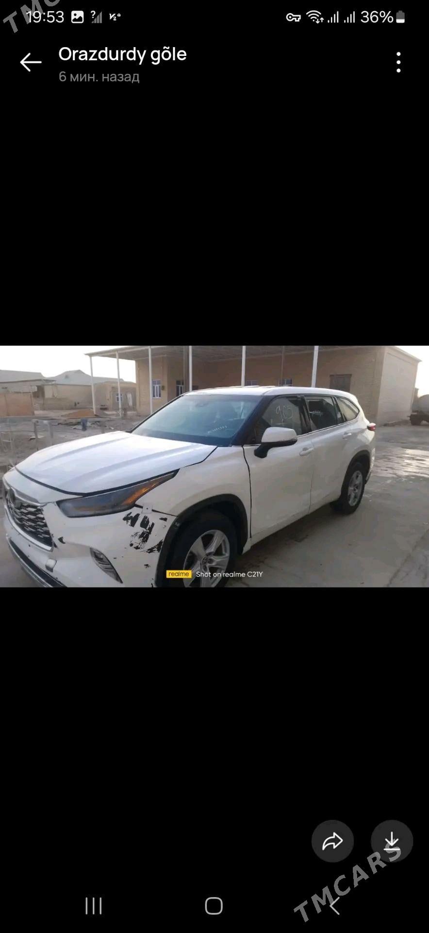 Toyota Highlander 2021 - 460 000 TMT - Мары - img 2