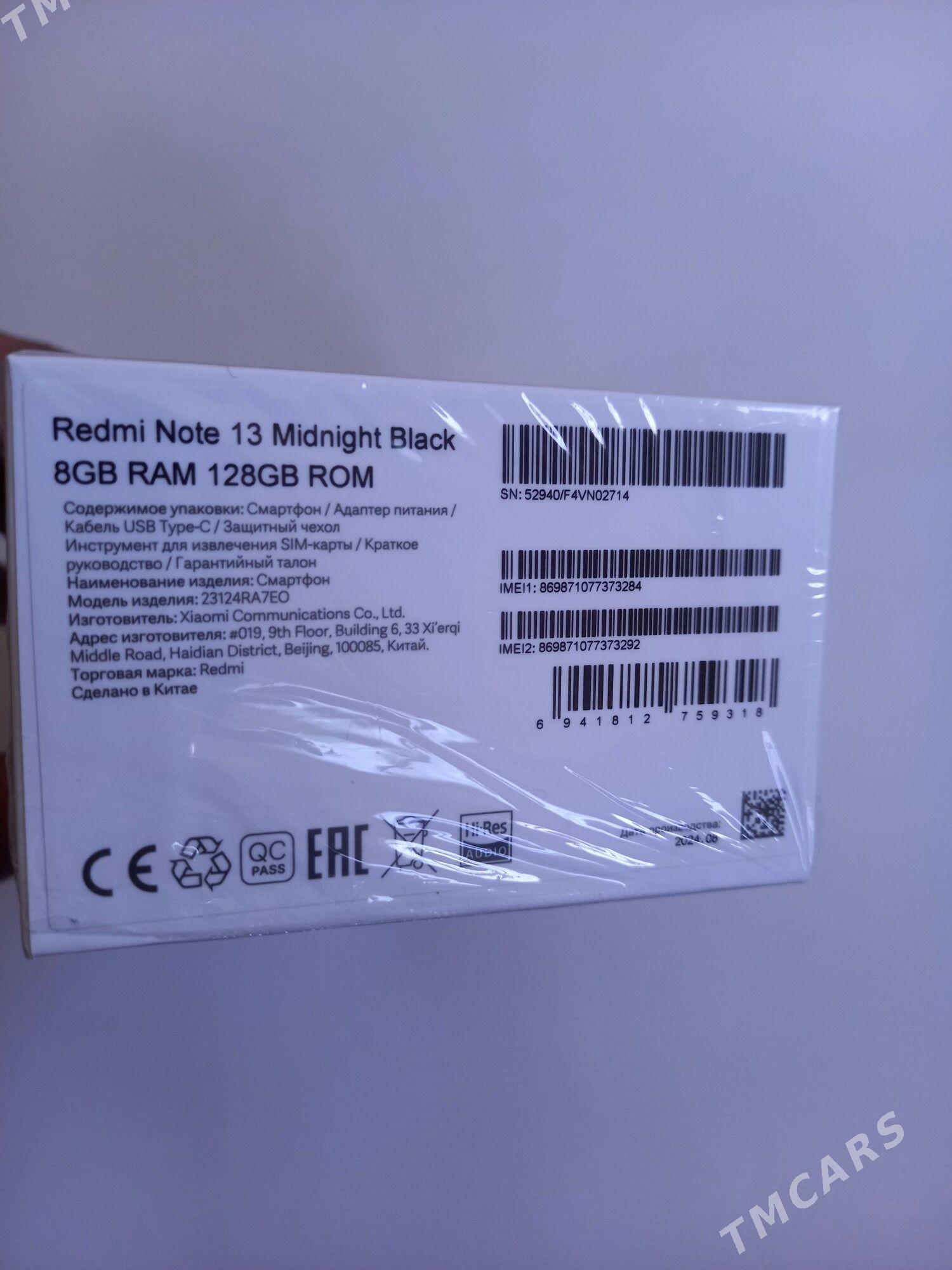 redmi note13 - Ашхабад - img 5
