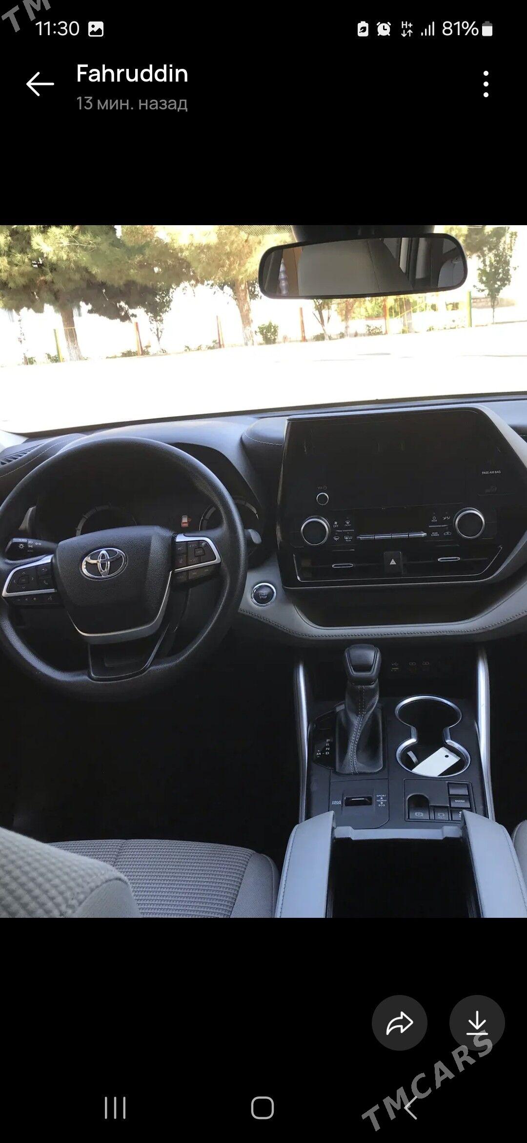 Toyota Highlander 2023 - 510 000 TMT - Дянев - img 7