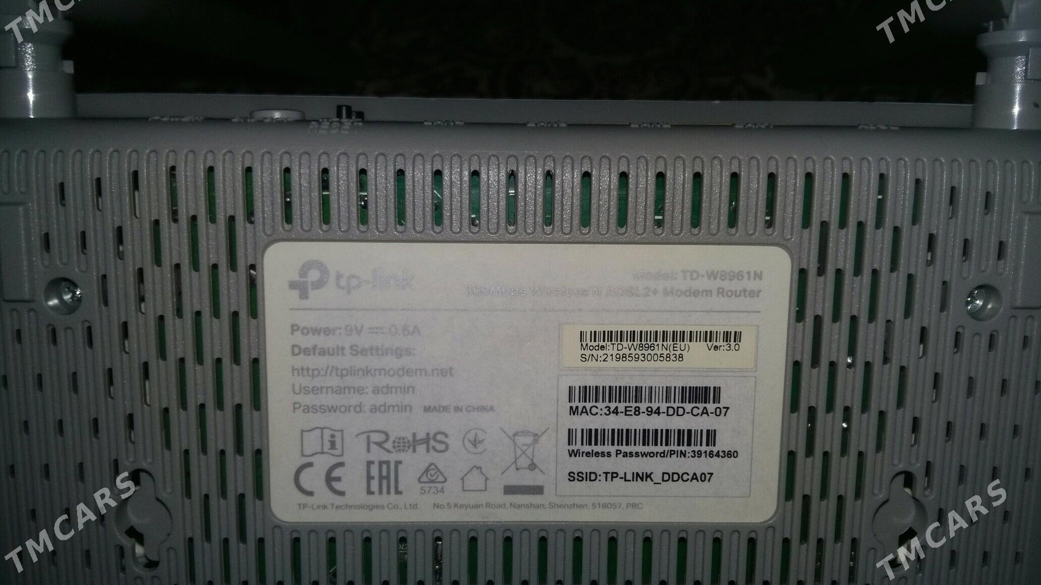 Wi Fi Router/Роутер - Büzmeýin GRES - img 6