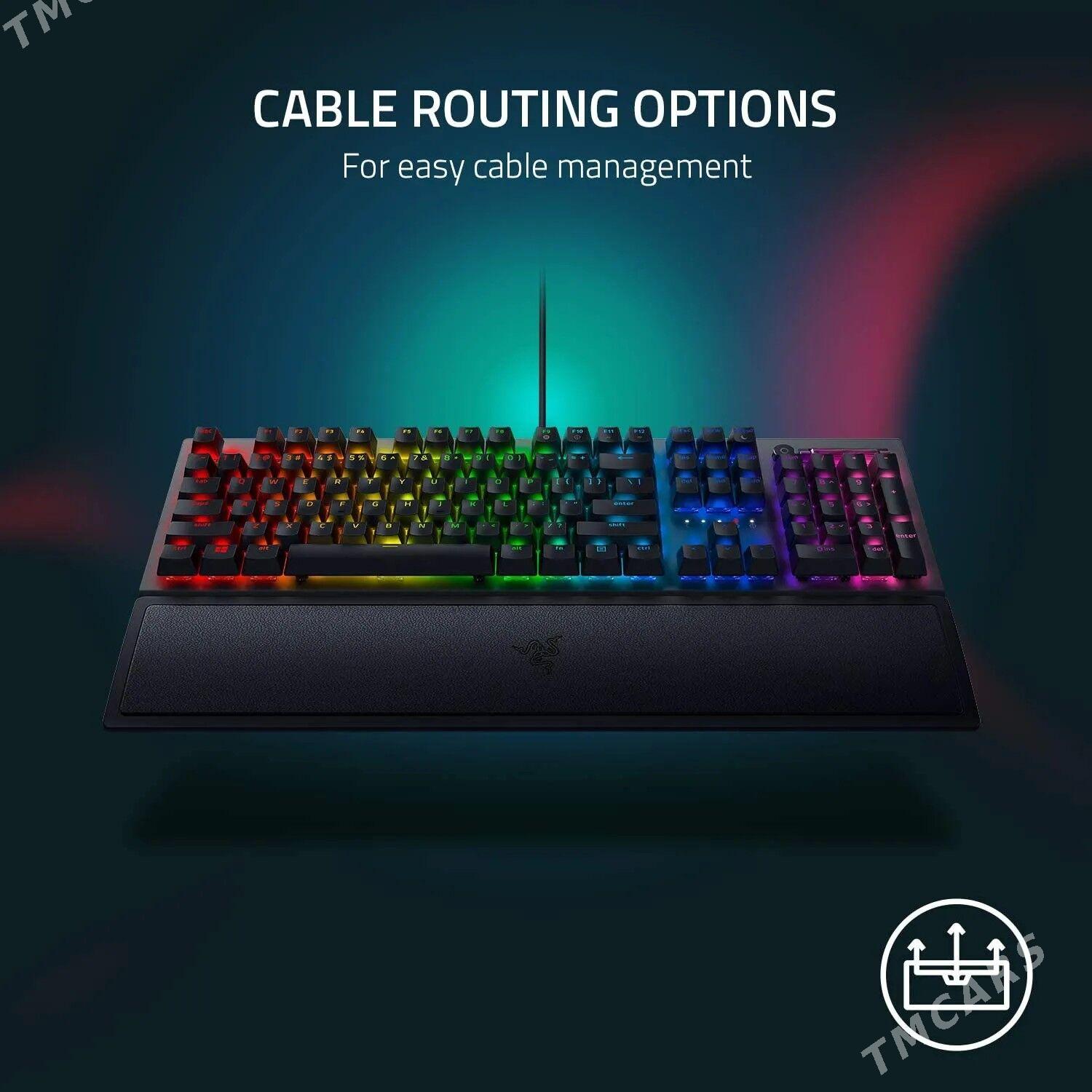 Клавиатура Razer Blackwidow V3 (Yellow switch) - Aşgabat - img 4