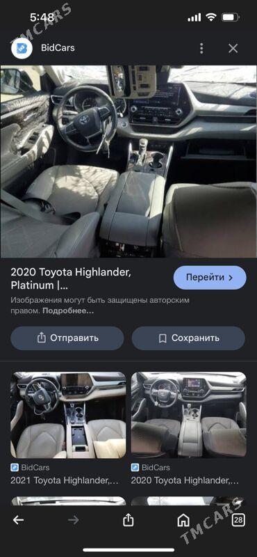 Toyota Highlander 2020 - 545 000 TMT - Мары - img 10