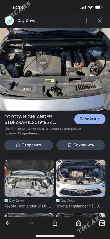Toyota Highlander 2020 - 545 000 TMT - Мары - img 7