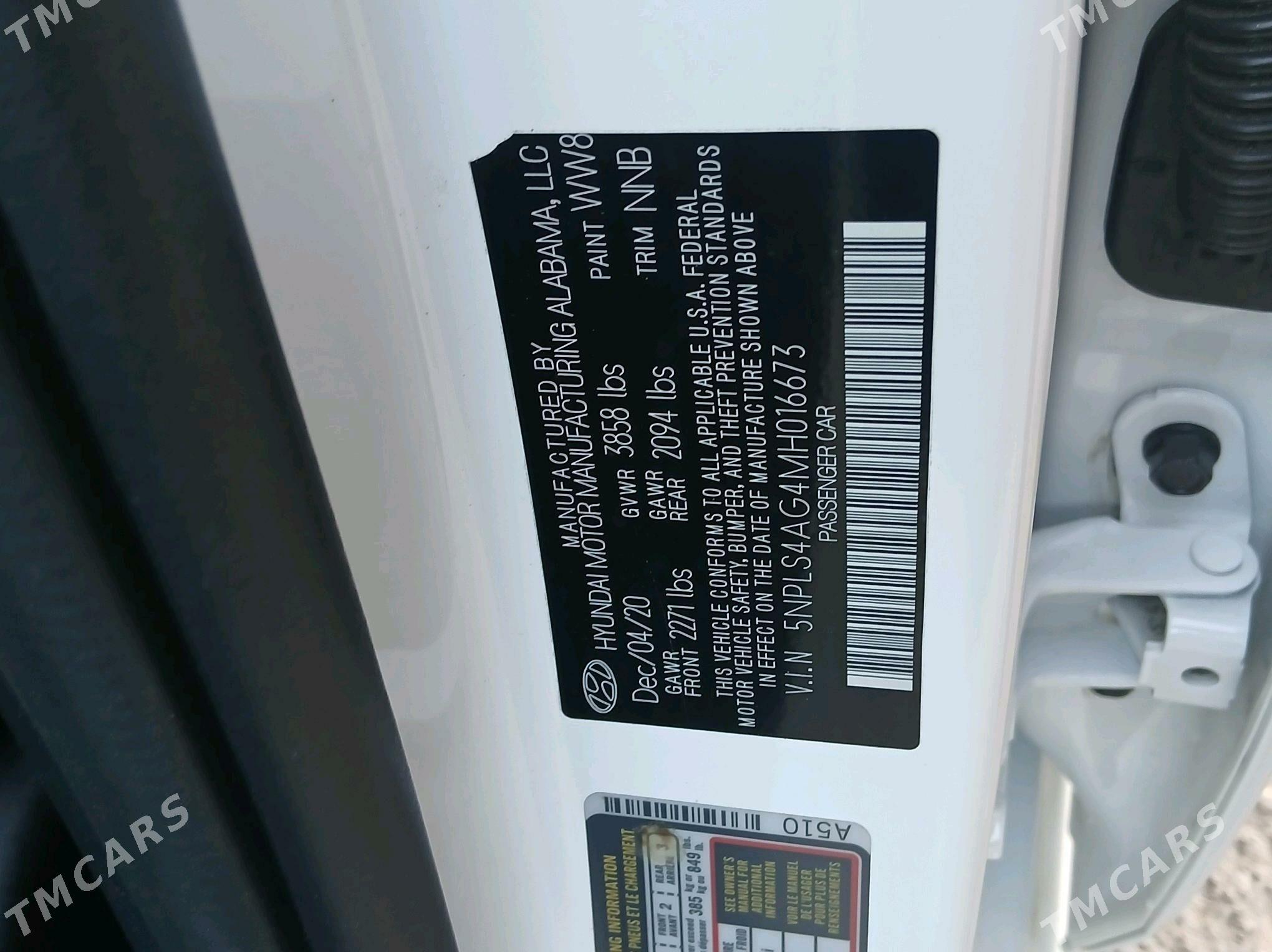 Hyundai Elantra 2020 - 247 000 TMT - 30 мкр - img 3