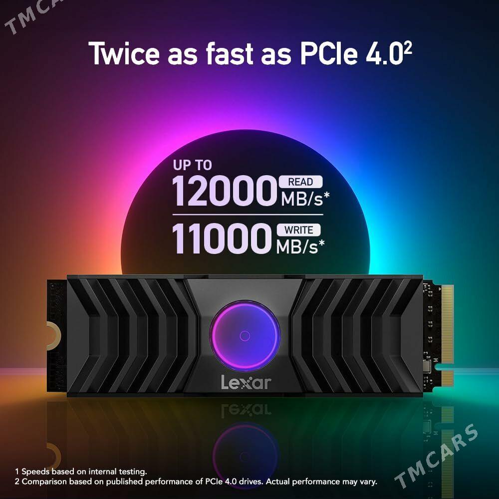 SSD LEXAR PROFESSIONAL NM1090 1TB  PCLe 5.0 - Aşgabat - img 2
