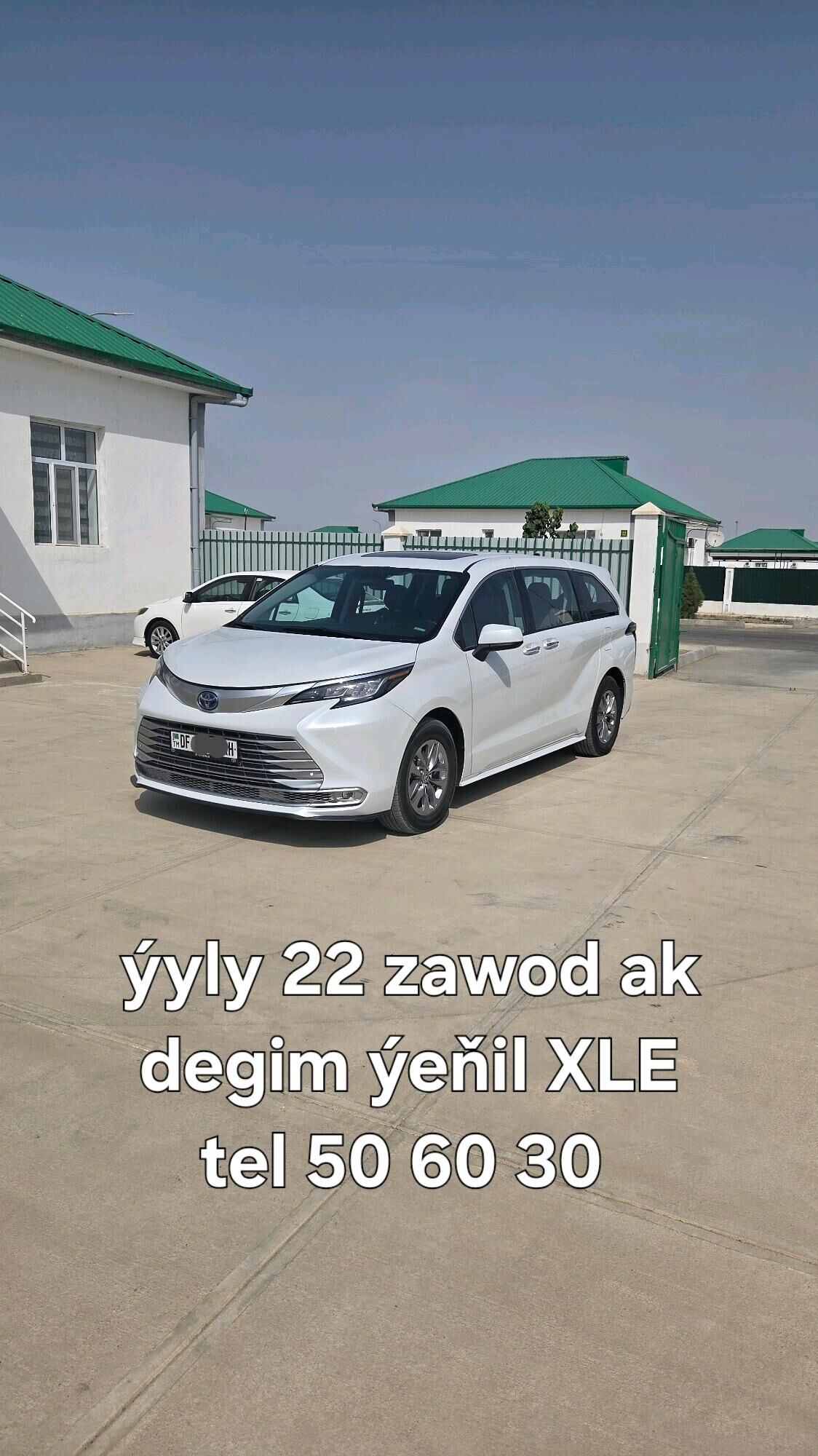Toyota Sienna 2022 - 550 000 TMT - Гёкдепе - img 4