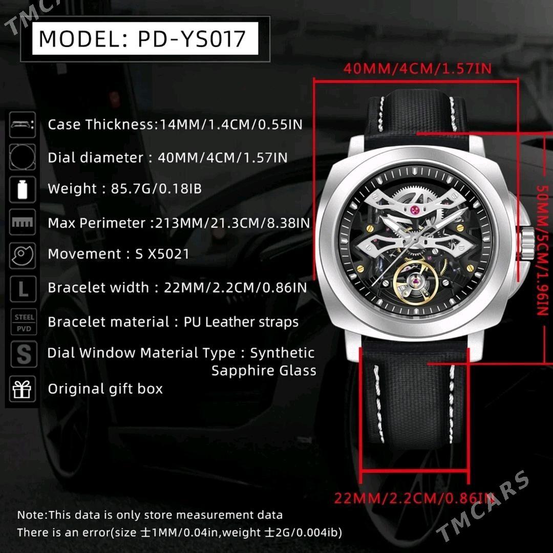 Luxury PD-YS017 mehaniki sagat - Ашхабад - img 6