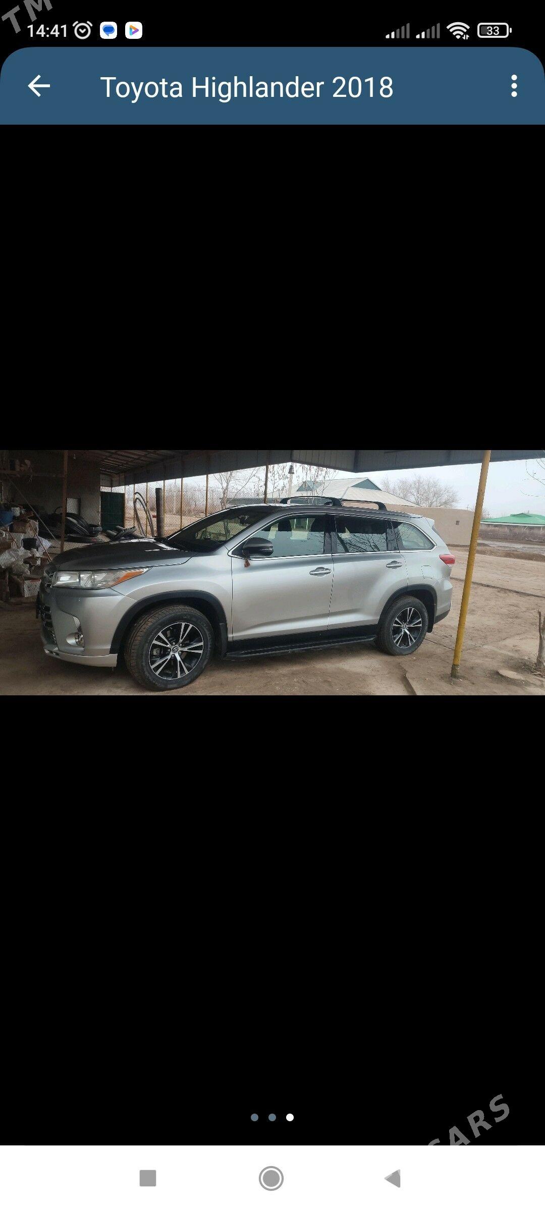 Toyota Highlander 2017 - 420 000 TMT - етр. Туркменбаши - img 5