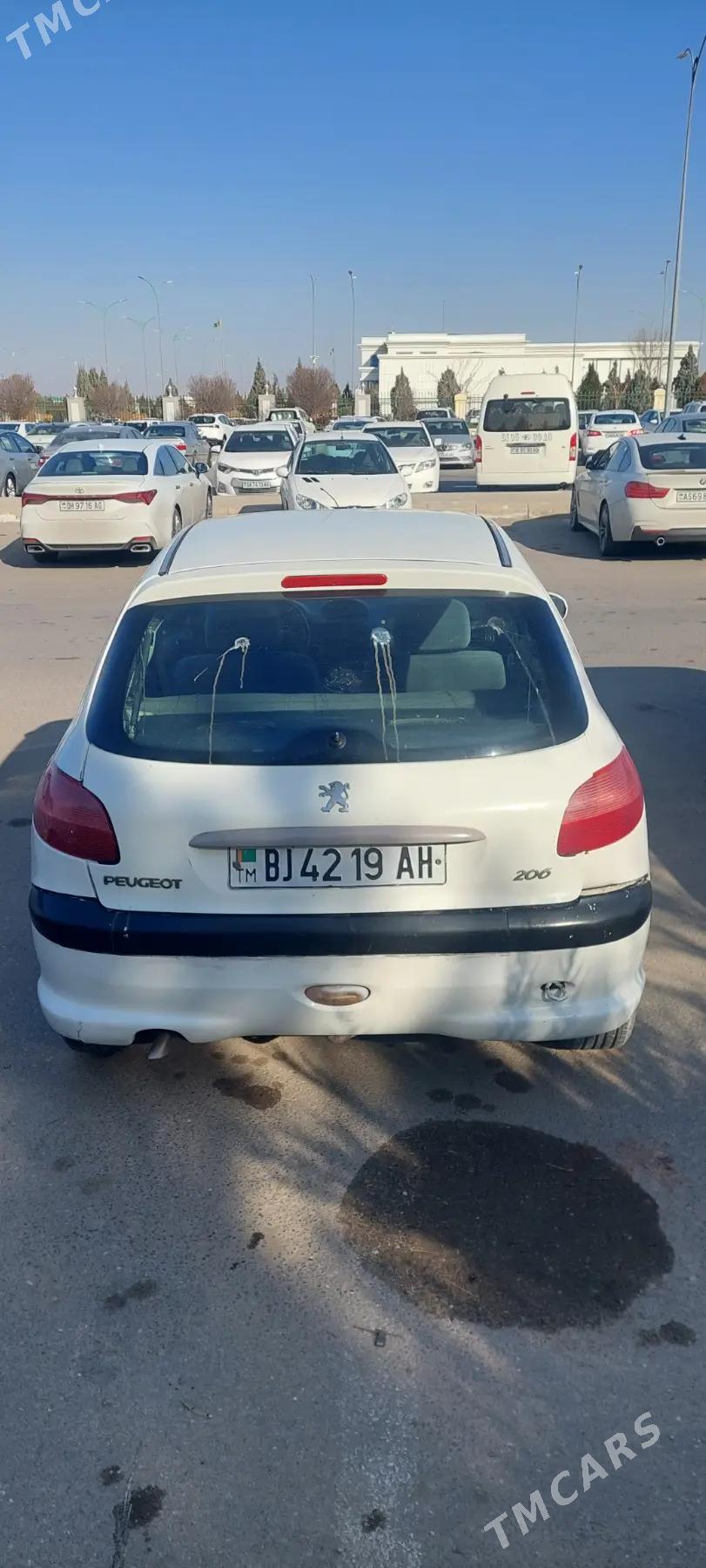 Peugeot 206 2010 - 52 000 TMT - Ашхабад - img 2