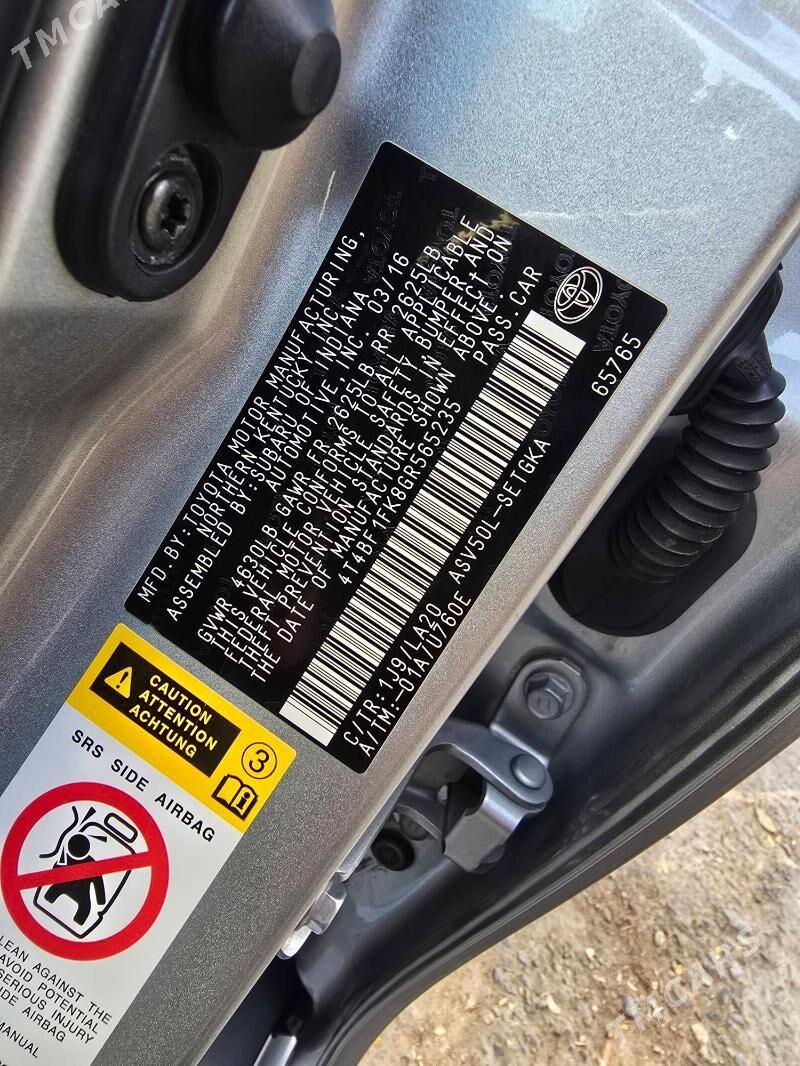 Toyota Camry 2016 - 260 000 TMT - Mary - img 4