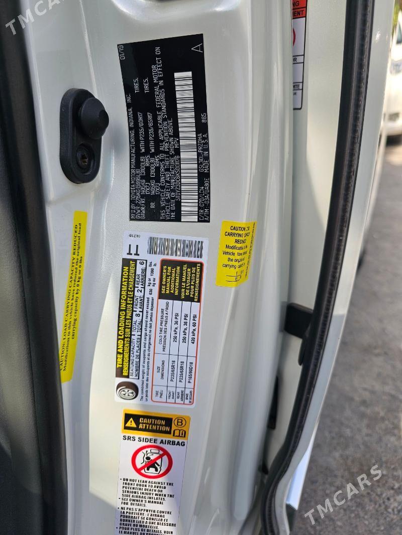 Toyota Sienna 2019 - 386 000 TMT - Бедев - img 6