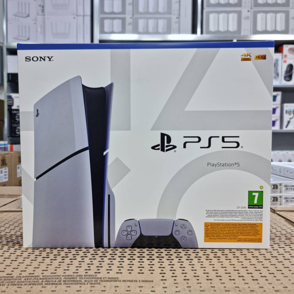 Ps5 Playstation 5 Slim 1TB CD - Торговый центр "15 лет Независимости" - img 2
