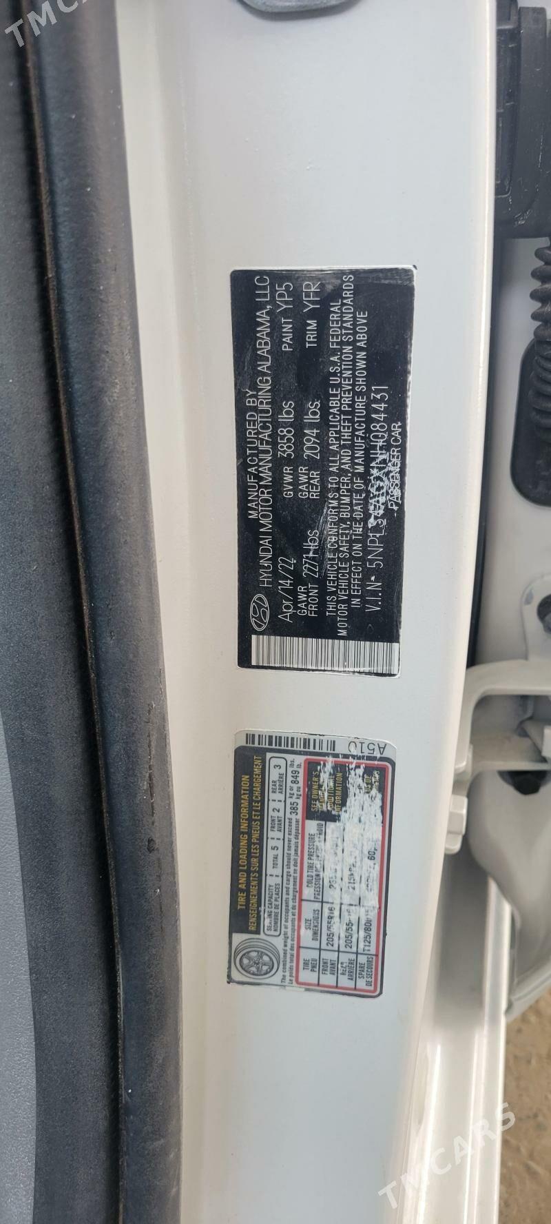 Hyundai Elantra 2022 - 250 000 TMT - Aşgabat - img 4