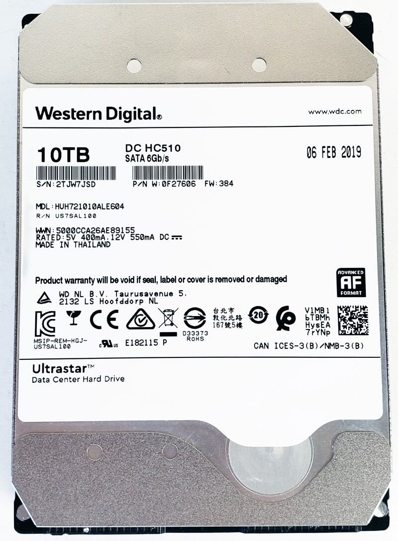 10TB_SAS HDD WD ULTRASTAR - Aşgabat - img 6