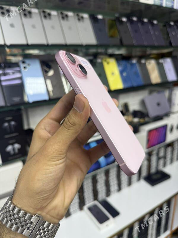 iPhone 15 128gb 100% pink - Garaşsyzlygyň 15 ýyllygy Söwda Merkezi - img 5