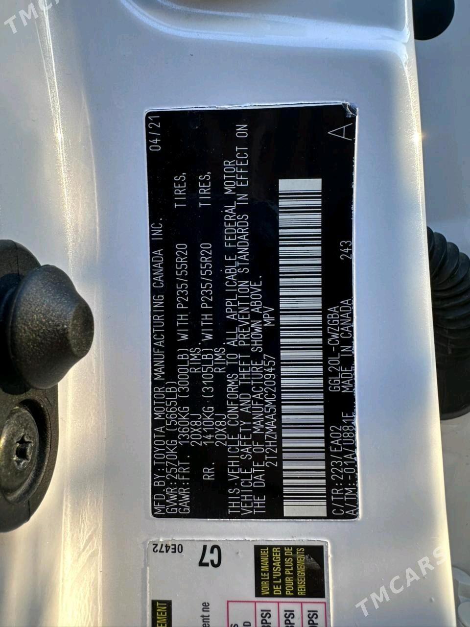 Lexus RX 350 2021 - 549 300 TMT - Туркменабат - img 8
