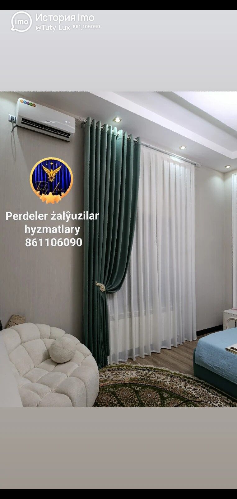 PERDE,ŹALYUZ,Занавески,KREDIT - Aşgabat - img 8