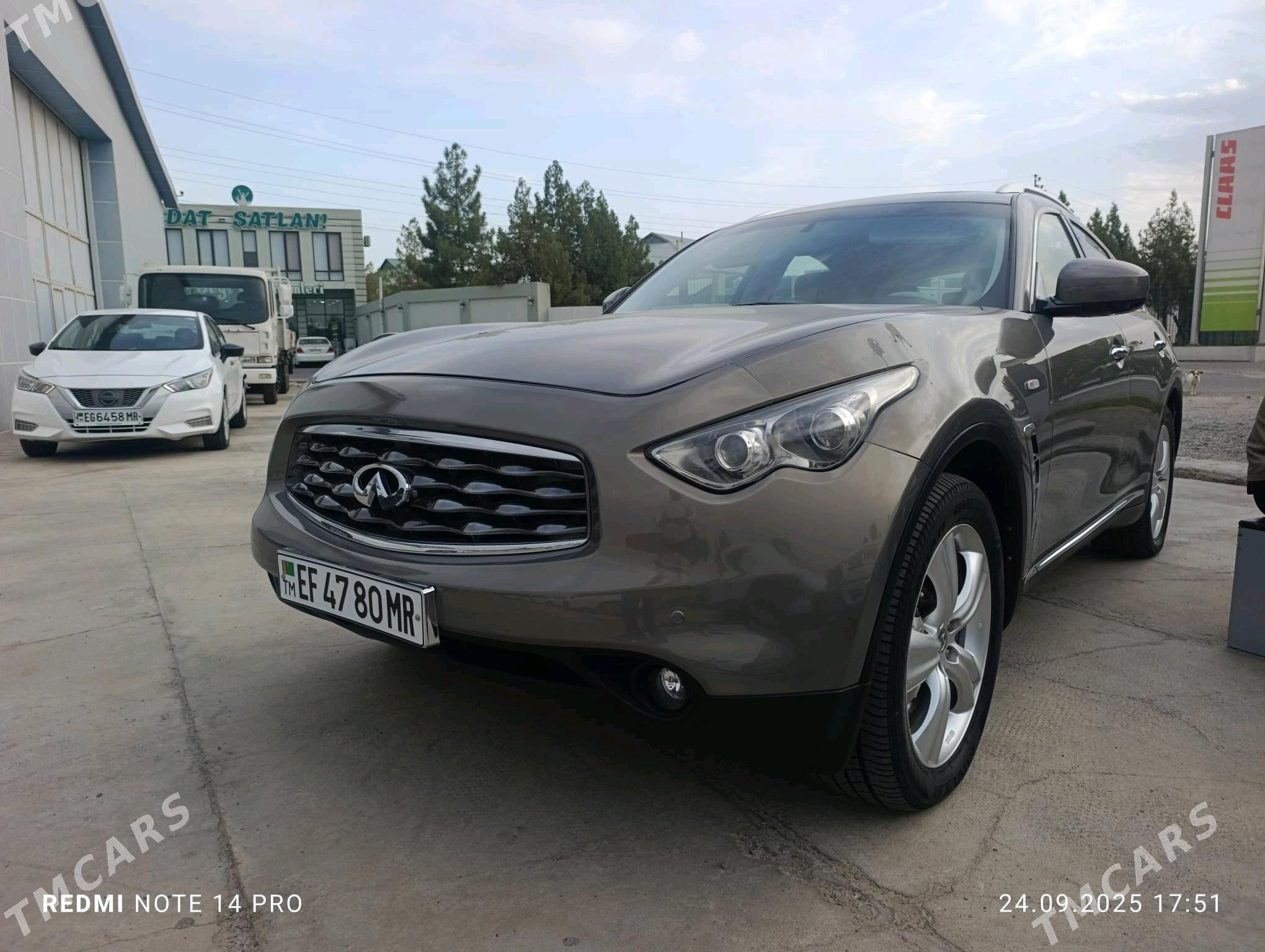 Infiniti FX35 2010 - 360 000 TMT - Мары - img 2