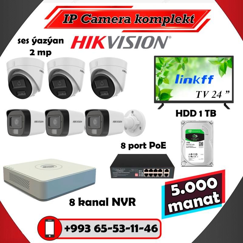  Hikvision ip kamera  - Parahat 7 - img 1