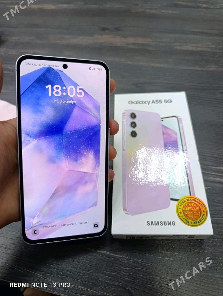 Samsung A 55 8/128GB - Ашхабад - img 4