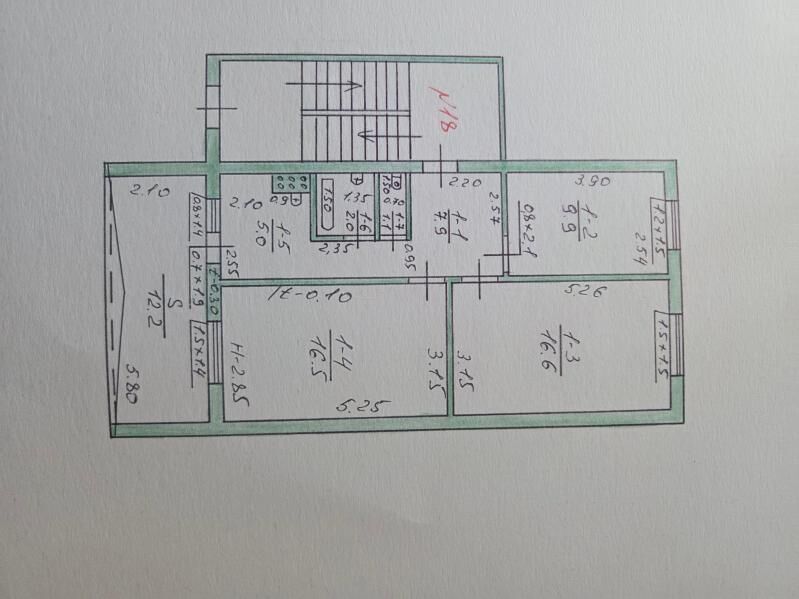 30 микр 3 комн 78м2 - Aşgabat - img 6