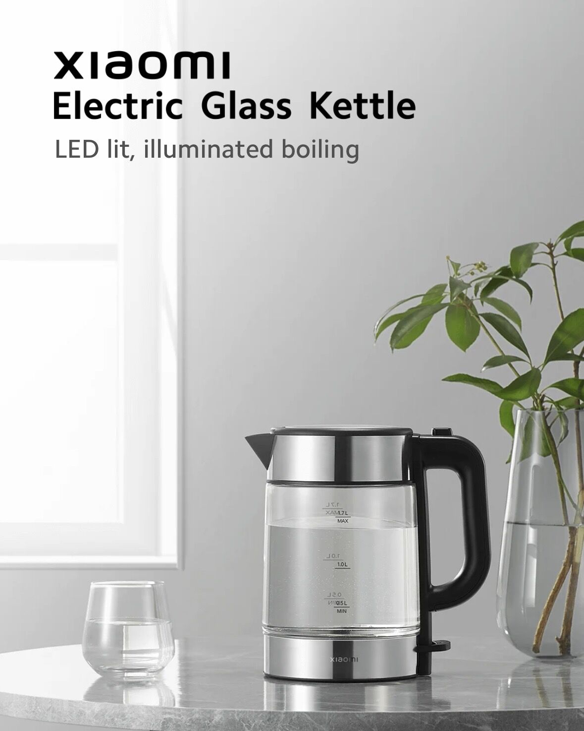 Xiaomi Glass Electric Kettle - Aşgabat - img 2