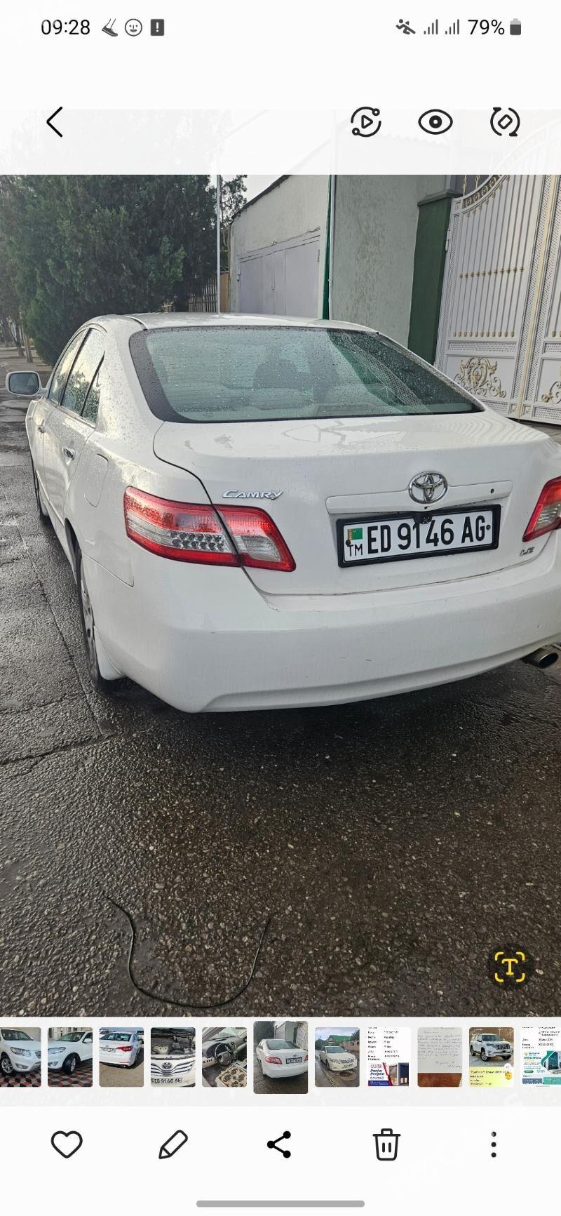 Toyota Camry 2010 - 178 000 TMT - Ашхабад - img 3