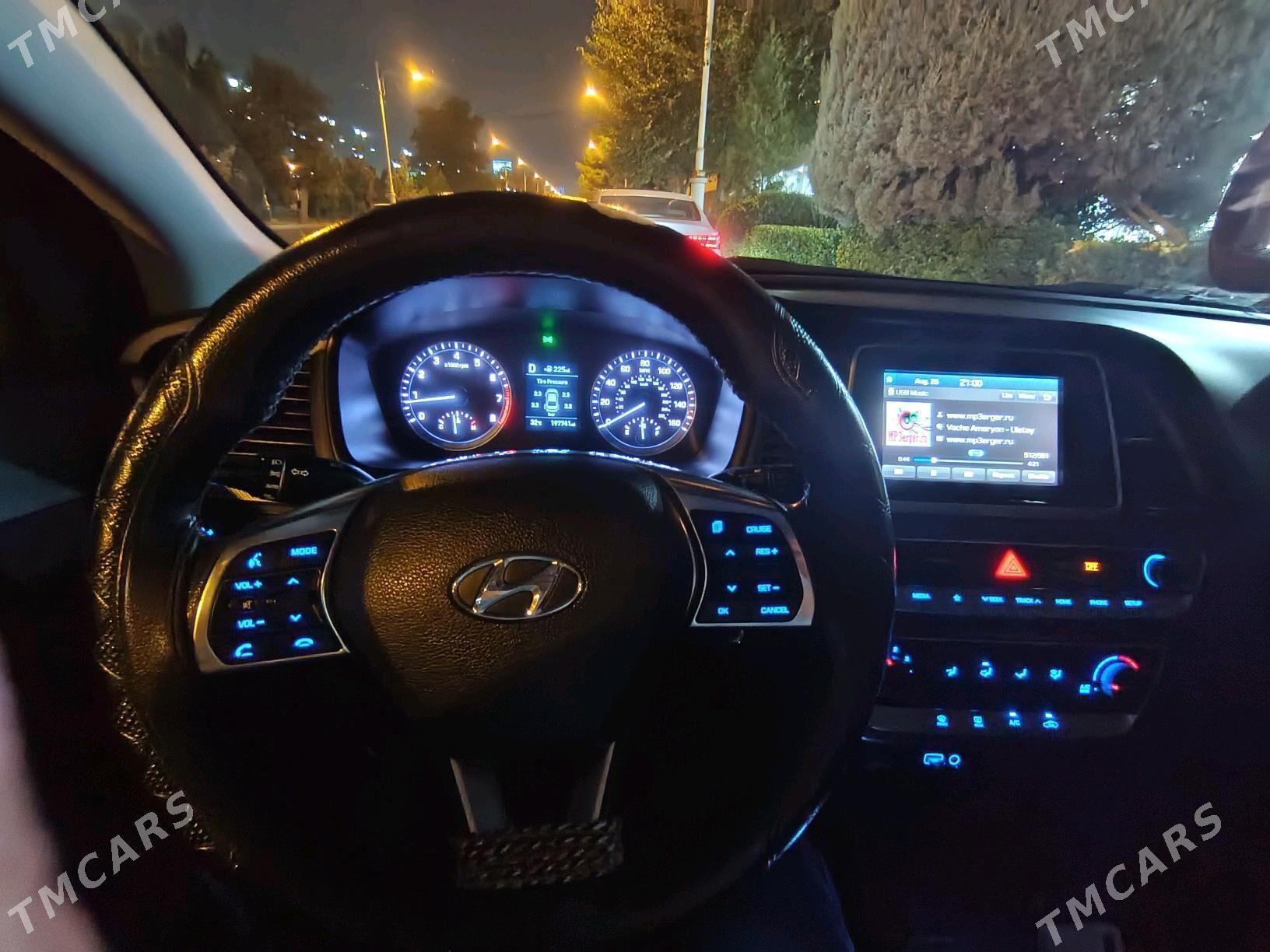 Hyundai Sonata 2018 - 210 000 TMT - Ашхабад - img 8