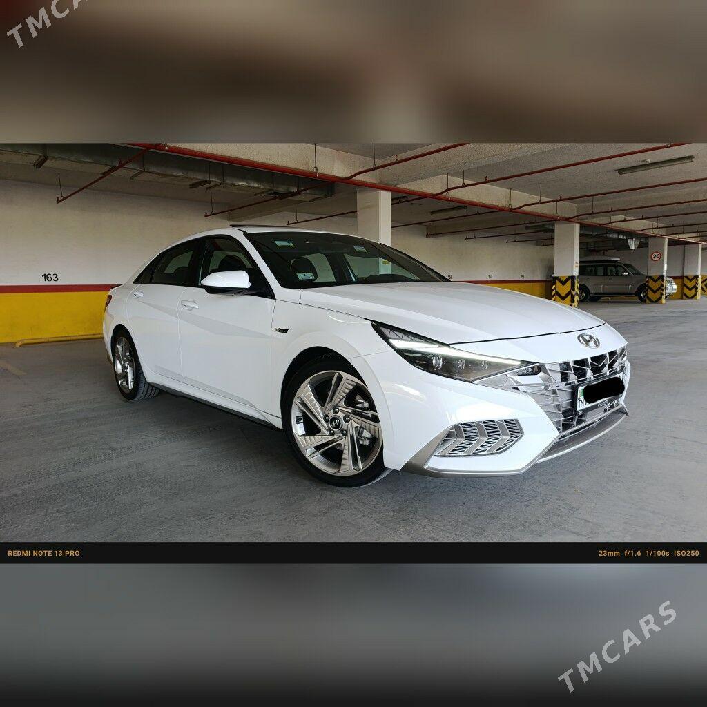 Hyundai Elantra 2023 - 314 000 TMT - ул. Подвойского (Битарап Туркменистан шаёлы) - img 3