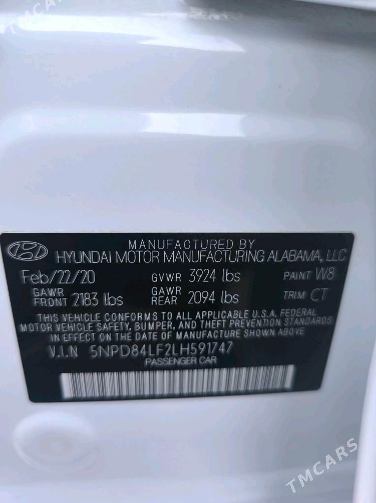 Hyundai Elantra 2020 - 205 000 TMT - Aşgabat - img 3